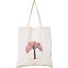 HMLFDC Kit Punto Croce, Borsa Tote in Tela Fai da Te con Motivo Albero, Ricamo Starter Kit con Cerchi da Ricamo, Principianti Embroidery Artigianato con Istruzioni inglese, Strumento e Fili Colorati