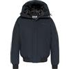 Schott NYC Giacca Corta Cappuccio Schott Beever Navy, Blu, 3XL Plus Tall