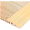 MEKOTRIN Soglia Di Dislivello Pavimento, 2mx10mm Strisce Di Copertura Per Pavimenti, Profilo Di Raccordo Per Pavimenti Per Pavimenti In Parquet Soglie In Laminato (Giallo)