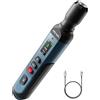 AEGTEST AGT-2459 Rivelatore portatile di monossido di carbonio, CO ricaricabile 0~1000PPM con allarme acustico/visivo, schermo TFT a colori per casa, viaggio, industria e usi mobili - Blu