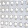 KLEBESHOP24 3M Bumpons SJ 6505 | Quiet Clear Elastici | Trasparente | Semisferico | Diametro 9,5 mm, altezza 3,8 mm / 96 pezzi