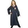 Harry Potter Costume hermione granger per bambini - tunica nera con stemma grifondoro