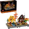 Lego icons 11372 giardino autunnale del cottage