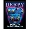 K-POP DEMON HUNTERS Quadro kpop demon hunters derpy - stampa fan art