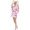 Barbie - deluxe style denim rosa, bambola con giacca e gonna coordinate con accessori come pochette a fiocco e perle inclusi