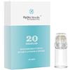 Bestauty Hydra. Aghi senza siero, microneedling 20 pin Derma Stamp, lunghezza 1,5 mm, per la cura della pelle anti-invecchiamento, labbra, stimolazione della crescita dei capelli e della barba, materiale in