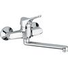 Emmevi Miscelatore Lavello a Parete Emmevi Zeus CR3005Z Cromo Cromo Lucido