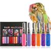 Joyeee Mascara Capelli Bambina Trucco Capelli 6 Colori Mascara Temporanea Capelli Bambina Trucco Bambini 8 9 10 11 12 e 13 Anni