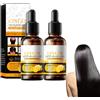 Wootapson 2 Pezzi Ginger Oil, Ginger Hair Sierum, Hair Strength Oil, Natural Capelli Density Essential, Idrata e Nutre, Migliora la Secchezza Dei Capelli, Adatto a Tutti i Tipi di