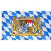 AhfuLife Bandiera dell'Oktoberfest, 1 x 1,5 m, per decorazioni Oktoberfest, 1 bandiera della Germania bavarese - double face con occhielli in ottone per tenda da birra, bar club, decorazioni autunnali