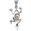 PLANETYS - Ciondolo Rana Occhio di Santa Lucia Argento Sterling 925