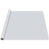 Luxeu Tappetino in Silicone Grande, 80x60cm Tappetino Silicone Cucina, Antiscivolo e Lavabile, per Pittura, Artigianato in Resina Epossidica, Macchina caffè (Grigio Chiaro)