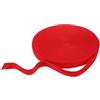 QUARKZMAN Nastro in Twill di Cotone 3/4 Pollice 50 Iarde Nastro Rosso | a Spina di Pesce, Rotolo di Nastro di Rilegatura Bias, per Artigianato Fai da Te Cucito, Confezione Regalo