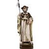 DRW Figura Santiago Apostolo Resina dipinta a mano Tonalità Crema 20 cm