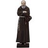DRW Figura Fray Leopoldo di Alpandeire simbolo di umiltà, semplicità, carità, fede e intercessore di problemi quotidiani in resina dipinta a mano 3x3x15 cm