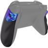 eXtremeRate FLEXOR Grip Trigger Stop Kit per Xbox Series X/S Controller,Cover Gomma Impugnatura Ergonomica per Xbox Core Joystick-Camaleonte Viola Blu