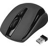 LogiLink ID0031 Mouse Wireless Ottico, USB, Nero