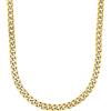 Amor 2037317 - Collana in acciaio inox, unisex, da uomo, 50 cm, colore: oro, 10, Acciaio inossidabile, Nessuna pietra preziosa