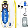 Tuxedo Sailor SUP Gonfiabile Adulti, Tavola SUP con Accessori Premium, Tavola Surf Gonfiabile Stand up Paddle Gonfiabile per Tutti i Livelli (Blue & Pink)