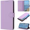 BoxTii Cover per Samsung Galaxy A04s / Galaxy A13 5G / 4G, Custodia in PU Pelle Portafoglio con Blocco RFID, Chiusura Magnetica Antiurto Cover a Libro per Galaxy A04s / A13 5G / 4G, Viola