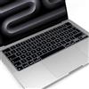 MasiBloom Cover per tastiera tedesca in silicone per MacBook Air/Pro 13,6/14/15/16 pollici M4/M3/M2 Chip UK/EU Layout Tastiera Protector Accessori