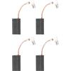 QUARKZMAN 4 Pz Spazzole in Carbonio Set Sostituzione 19x9x6mm per la Maggior Parte degli Utensili Elettrici Martello Elettrico Trapano Motore Seghetto Circolare Pezzo di Ricambio