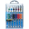 VESSEL - Set di cacciaviti di precisione TD-55/-0.9, -1.2, -1.8, -2.3, -3.0, -3.5