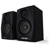 Reloop DSM-3 BT | Altoparlante PC Bluetooth per DJ e produttori, sistema di monitoraggio attivo professionale a 2 vie con ingresso wireless, suono potente e bilanciato per DJ e produttori