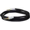 DynaVox 207383 connettore audio cavo, spina a spina, 3,5 mm Nero
