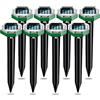 HIULLEN Repellente per Talpe Solare, 8pcs Repellente per Talpe ad Ultrasuoni, Repellente per Talpe ad Ultrasuoni per Topi, Repellente per Talpe Solare, Repellente per Arvicole per Roditori, Serpenti