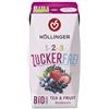 HÖLLINGER - JUST LOVING NATURE Höllinger Bio Tea & Fruit Sugar Free, Bevanda al Tè e Frutta Senza Zucchero, Gusto Frutti di bosco, Confezione da 3x200ml, Vegano