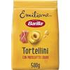Barilla Pasta all'Uovo Ripiena Le Emiliane Tortellini con Prosciutto Crudo, 500 g (Confezione da 2)