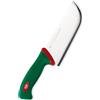Sanelli Premana Professional Coltello Pesto, Acciaio Inossidabile, Verde/Rosso, 30.5 x 3 x 6.5 cm