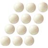 DOJA Barcelona | Palline Calcio Balilla in Resina 34mm Set 12 Pezzi Bianchi | Calciobalilla Professionali per Biliardino