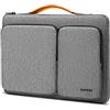 tomtoc 360° Custodia per Laptop per 13 Pollici MacBook Air 2025 M4/A3240, M3/A3113, M2/A2681, M1/A2337, MacBook Pro M2/M1, 13 iPad Air M3 2025, Borsa Protettiva per 13'' Surface Pro 11th AI/10/9