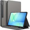 JETech Custodia per Samsung Galaxy Tab S10 FE Plus/S10 FE+ 13,1 Pollici con Porta S Pen, Cover Protettiva per Tablet con Supporto Sottile Folio, Multi-Angolo Visualizzazione (Grigio)