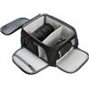 TARION Inserto Fotografico Borsa Fotografica per Zaino Reflex Obiettivi S