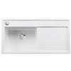 BLANCO Lavello da cucina, grigio perla, 60 cm, Unterschrank-Becken rechts
