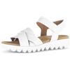 Gabor Sandali da donna con cinghia, sandali da donna, Bianco 21, 40 EU