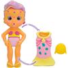 IMC Toys Bloopies Sirenetta Magiche Coda Audrey Bambola Sirena con Coda Rimovibile e con Il Suo Amico del Mare, Spruzzano Acqua e Fanno Bolle, Gioco da Bagno e Giochi d'Acqua per Bambini +2 Anni