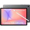 SAMSUNG Galaxy Tab S10 Lite con S-Pen, 128 GB, 6 GB RAM, solo Wi-Fi, LCD 11 pollici 90 Hz, Android 15 WiFi 6 Tablet, batteria per tutto il giorno, modello internazionale X400