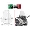 GIVI Parabrezza trasparente paramani KYMCO AK 550 ETS 2022 2023 2024 GIVI