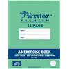 Quality Writer Premium A4 Terzi punteggiati con margine Quaderno di esercizi 64