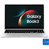 Samsung Notebook Galaxy Book3 15.6" i7 16GB 512GB Argento Windows 11 Pro