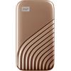 Western Digital Hard Disk Esterno My Passport 1 TB Oro USB tipo-C