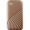 Western Digital hard disk esterno My Passport 2 TB Oro USB tipo-C
