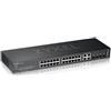 ZyXEL switch di rete Gestito L2 Gigabit Ethernet 24 porte 10/100/1000 Nero