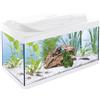 Tetra Acquario Starter Line 54 L, bianco, set completo - include illuminazione a LED diurna e notturna, filtro interno, riscaldatore, cibo per pesci e condizionatore