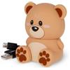 Legami - Speaker Wireless con Supporto, The Sound of Cuteness, Tema Teddy Bear, Ricaricabile, Cavo USB Incluso, Utilizzabile come Supporto per Cellulare, 6 x 8 x 5 cm