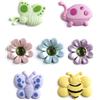 Récréatys 7112 05.428 Tasti Borsa Imposta Animali Giardino Pastello Nylon